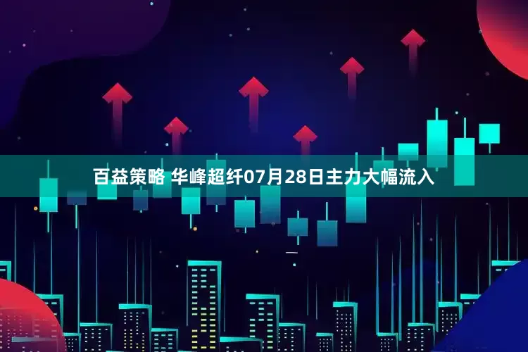 百益策略 华峰超纤07月28日主力大幅流入